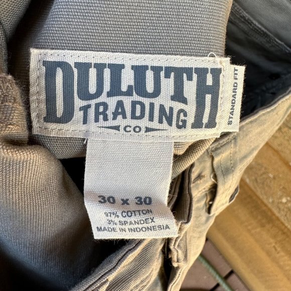 Duluth Trading Flex Fire Hose Boundary Zipper Pants 30x30 - Picture 4 of 10